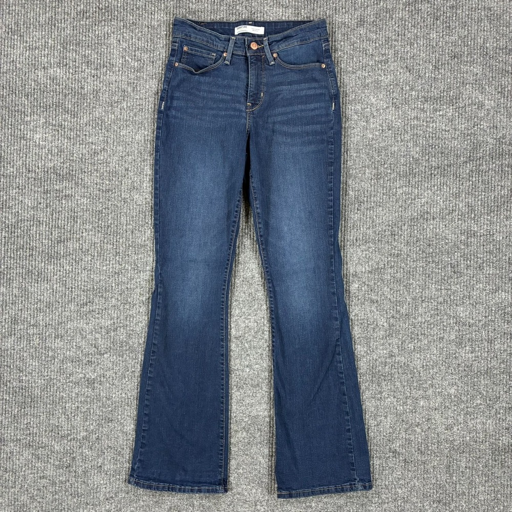 Levis Signature Totally Shaping Bootcut Jeans‎ Womens 27x32 Denim Stretch Blue